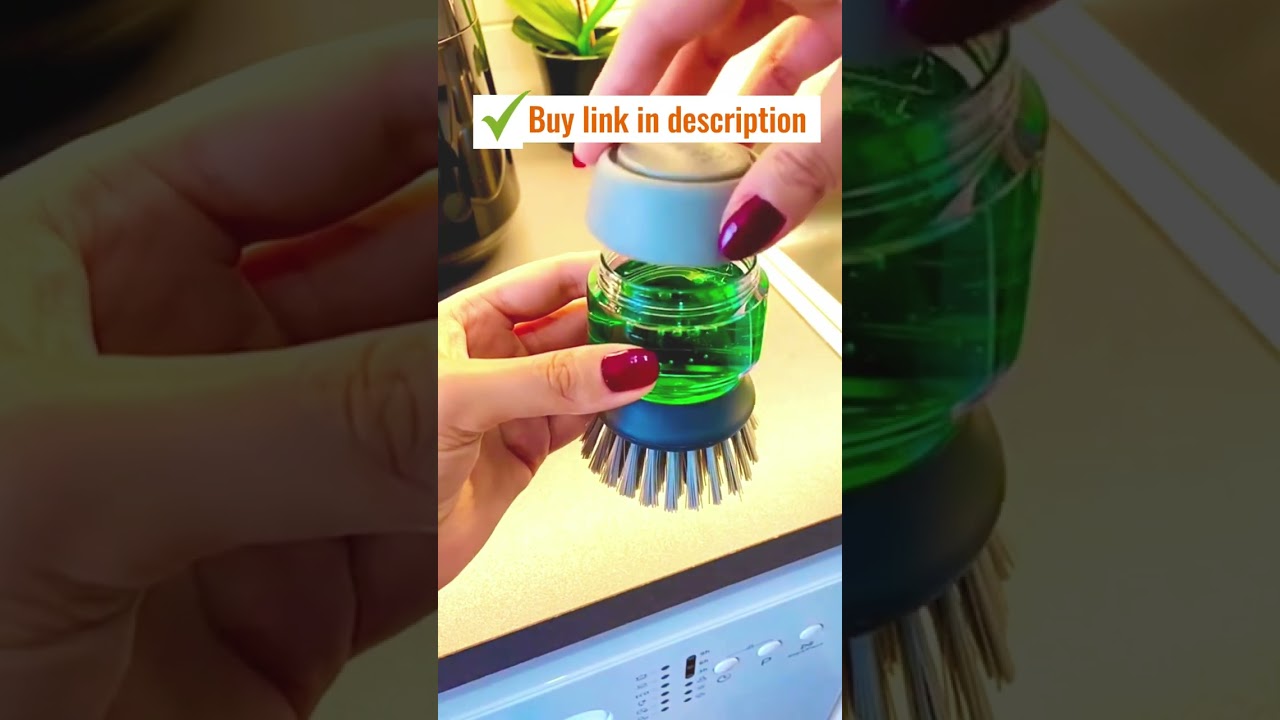 Swift Cart! Kitchen Wash Pot Dish Brush! 