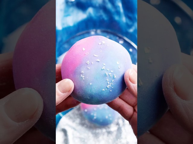 【宇宙スイーツ】ギャラクシーもち🌌 #shorts #映えスイーツ #餅