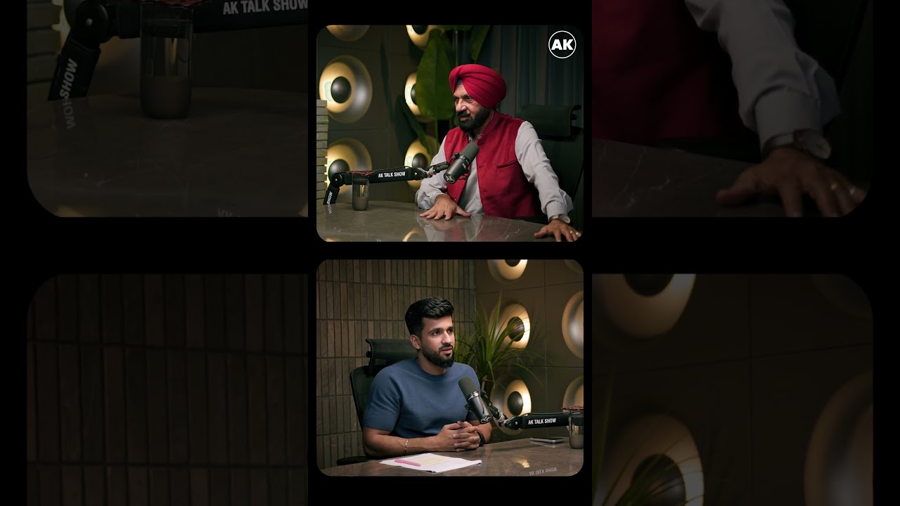 ⁣#anmolkwatra #aktalkshow #podcast #indianfolk #punjabimusic #trendingshorts
