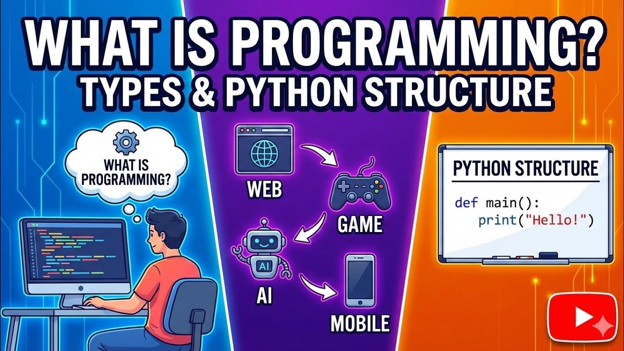 What is Programming? Types & Python Basics | Everything You Need to ...