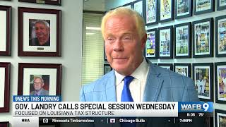 A special session on La.'s tax structure