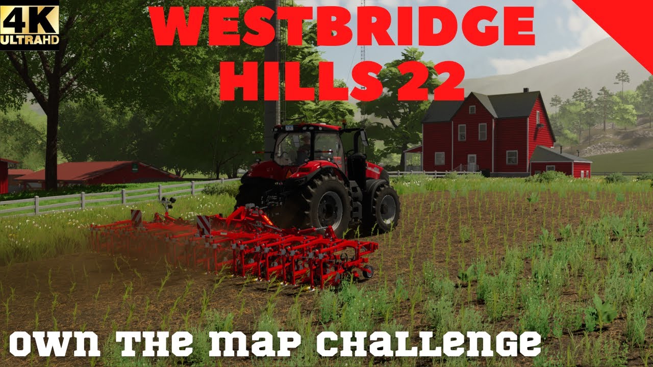 West Bridge Hills 22 Own the Map Challenge Farming Simulator 22