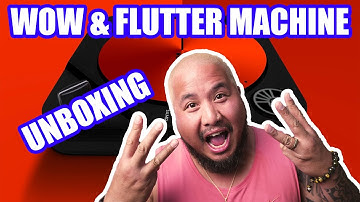 UNBOXING THE HEADACHE SOUND WOW & FLUTTER MACHINE