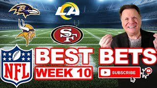 MUST SEE NFL Week 10 Picks! | Ravens vs Vikings | Rams vs 49ers