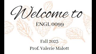 Fall 2023 Intro