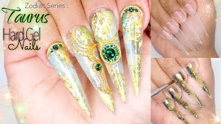 ♉︎ Zodiac Series : Taurus Nail Design | Builder Gel Nails Tutorial | LGNPRO