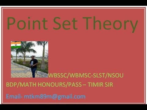 Point Set Theory