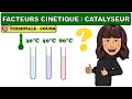 Facteurs cintiques et catalyseur  temps de demiraction  chimie  terminale