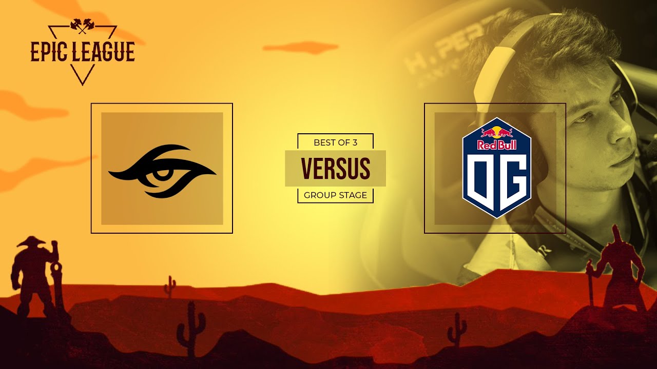 OG vs Team Secret Game 1 (BO3) | Epic League Division 1 Group Stage