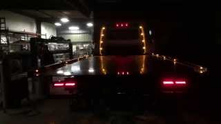 Detroit Wrecker Low Loader Inner Bed Lights & Towmate LED Lightbar