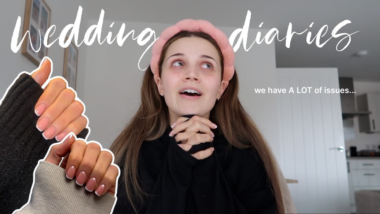 THE WEDDING DIARIES | DIY decor haul, trial fail... I'm doing my own wedding makeup?!