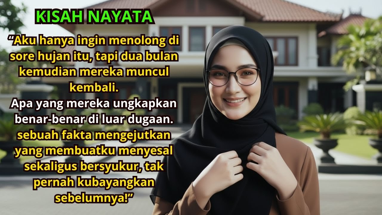 AKU MENOLONG SEORANG PRIA DAN IBUNYA — 2 BULAN KEMUDIAN MEREKA KEMBALI DENGAN FAKTA MENGEJUTKAN‼️