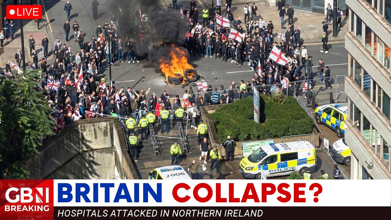 3 MIN AGO: Riots ERUPT Over ‘Migrants’ — Hospitals ATTACKED in Northern Ireland | News UK