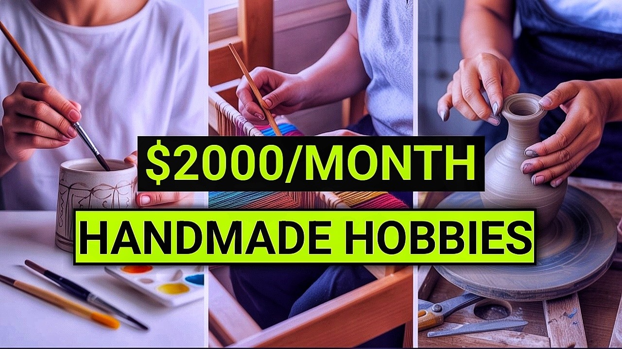 15 Profitable Handmade Hobbies for Etsy That Earn $2000/Month in 2026