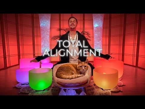 9 Chakra Frequencies - Deep Grounding Sound Bath