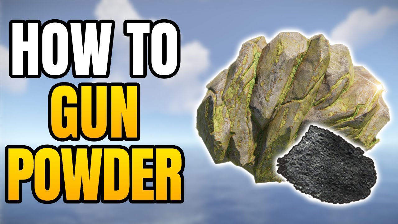 Как получить порох в Rust | Узнайте, как легко сделать порох