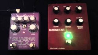 Mountainking Electronics Magnetar Fuzz - Subdecay Quasar DLX - w/DRUMS BASS Demo