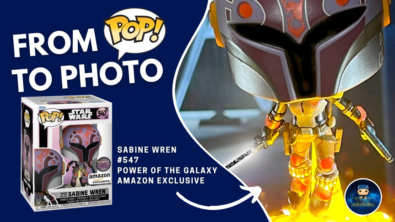 Figurine Funko Pop de Sabine Wren dans Star Wars Rebels