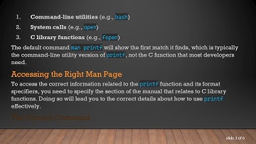 Finding the Man Page for printf Format Specifiers in C