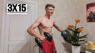 Накачать ПЛЕЧИ с Гантелями за 30 ДНЕЙ! (3 Лучших Упражнения)