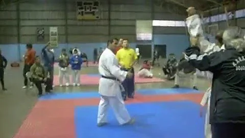 dojo cordova Waldo vergara K.O