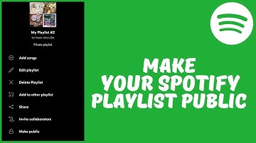 How To Make Spotify Playlist Public (2023)