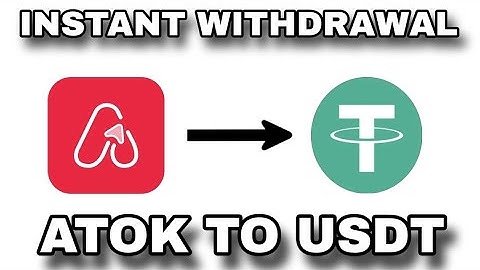 Instant Atok swap | Atok to usdt | Atok swap instant | Atok withdrawal