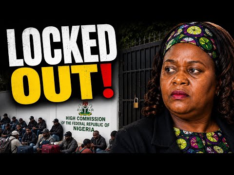 Nigerians Slept Outside Their Embassy… Then This Happened