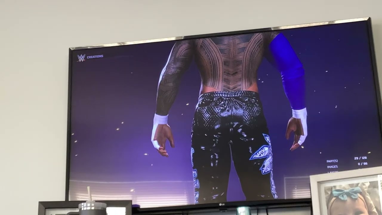 How to build blue jey uso in WWE2k25