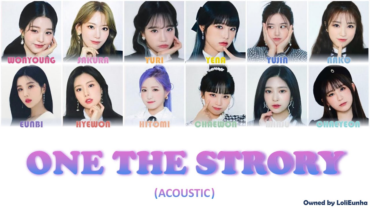 IZ*ONE (아이즈원) ONE THE STORY ACOUSTIC [HD AUDIO] (Color Coded
