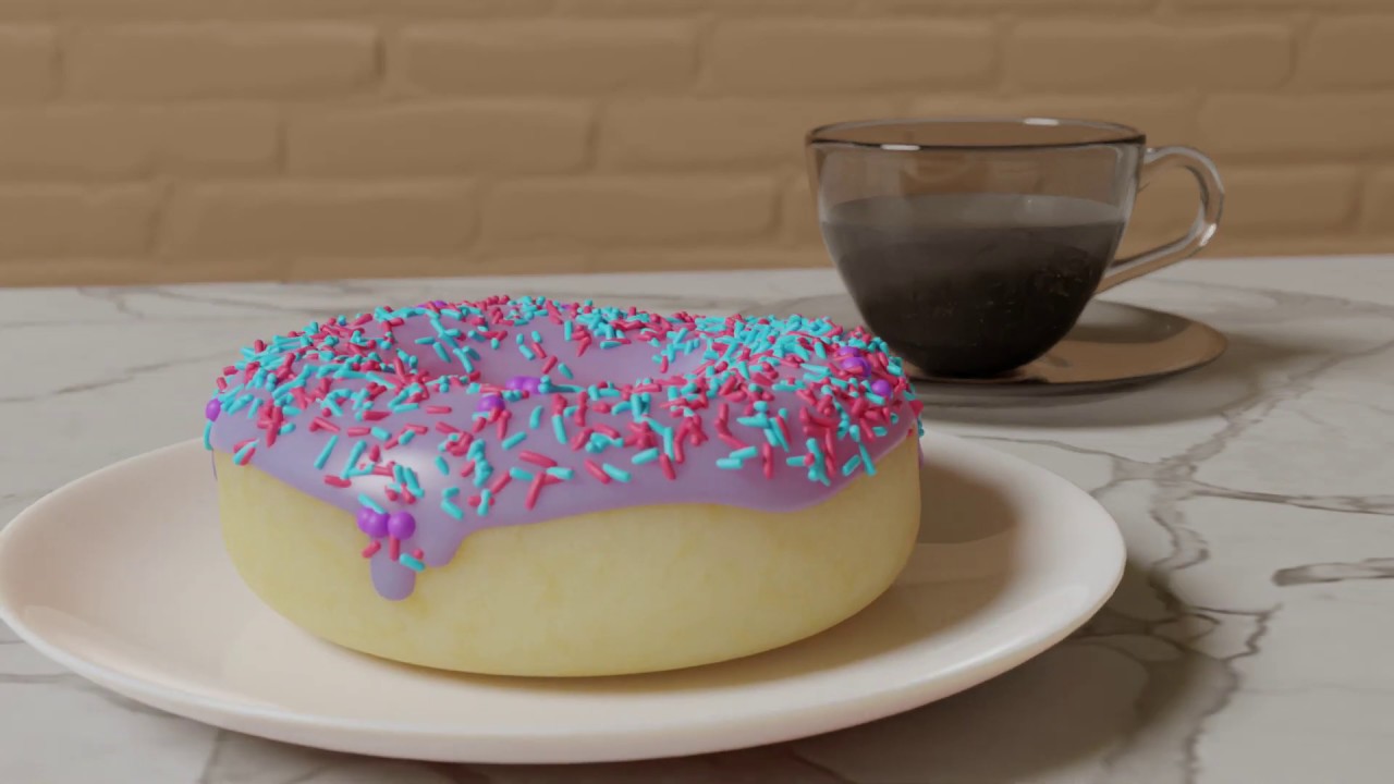 Another Blender Donut YouTube