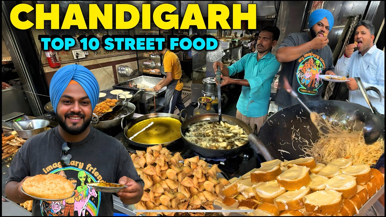 Top 10 street food Chandigarh | Chandigarh Street Food | Street Food India
