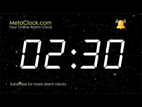 2:30 Minutes Timer & Alarm