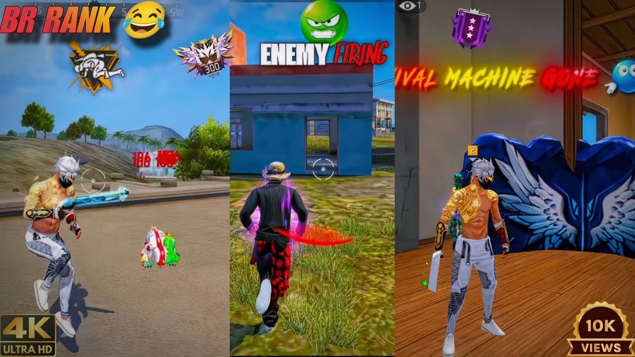 FREE FIRE 😎BR RANK KHAITE SAMY🤔MILA YOUTUBER PLEYAR OLD PLEYAR 