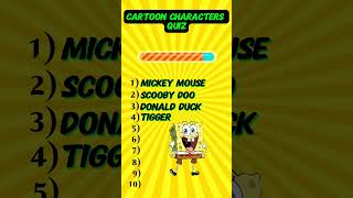 Cartoon characters quiz for cartoon lovers 😌