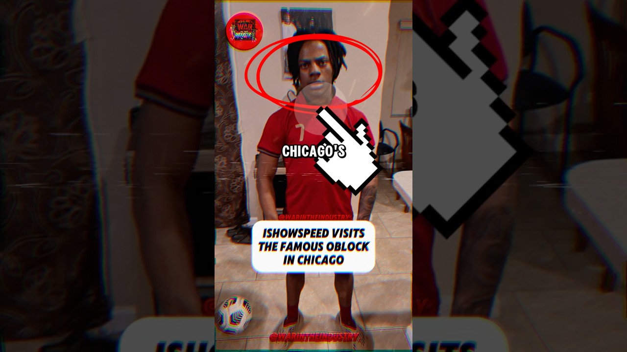 ISHOWSPEED посещает знаменитый Oblock в Чикаго 