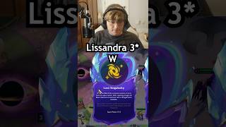 LISSANDRA 3 WIN 😤 #tft #teamfighttactics #riotgames #twitchclips