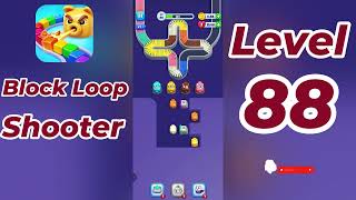 Block Loop Shooter Level 88  Walkthrough 🔫🧩 | Addictive Loop Puzzle Gameplay | Go Answer