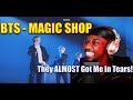 Bts  magic shop live  singer reaction  analysis