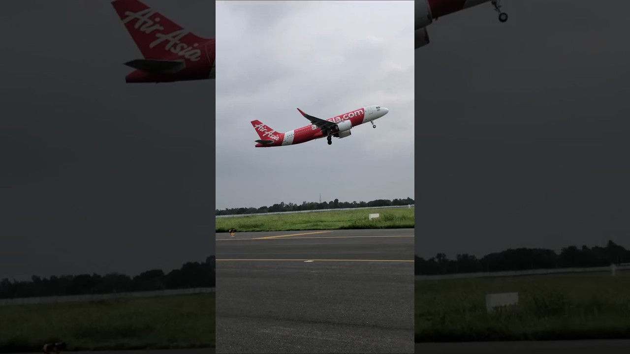 AirBus-320 Neo TakeOff | Air-Asia |
