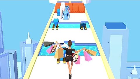 Shopaholic Go - 3D Max Levels walkthrough Gameplay (Level 6-8) Android/iOS gameplay #girlshoping #