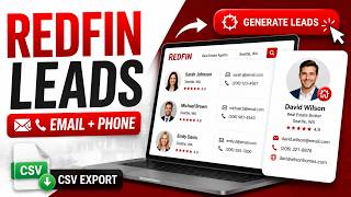 Find Real Estate Agent Leads from Redfin | Email Finder & CSV Export Tool | LeadStal