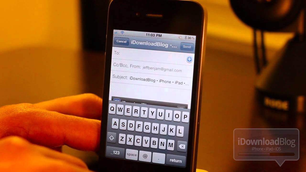 Share Links With Screenshots on Your iPhone Courtesy of 'Email Safari Screenshot' - YouTube