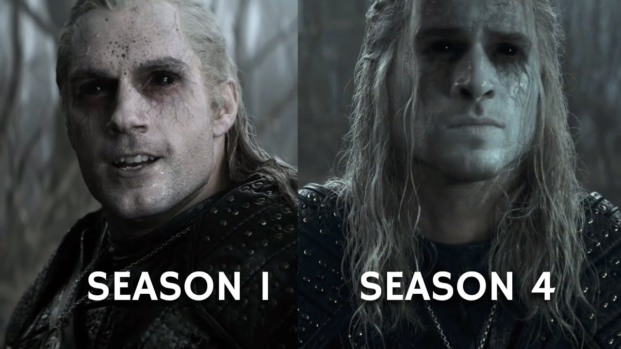 Geralt Vs Kikimora - The Witcher S01 Vs S04