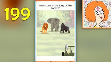 Braindom 2 Level 199 - Which one is the king of the forest?