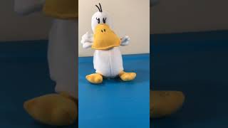 Gemmy 8 Plush Duck Moves Sings If Youre Happy Clap Your Hands - See Video