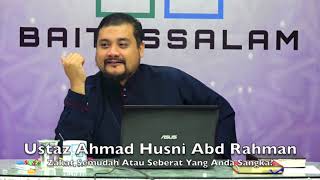 20181014 Ustaz Ahmad Husni Abd Rahman : Zakat Semudah Atau Seberat Yang Anda Sangka?