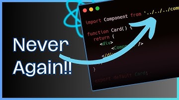 Import Aliases in React (Vite) | Never use relative paths again