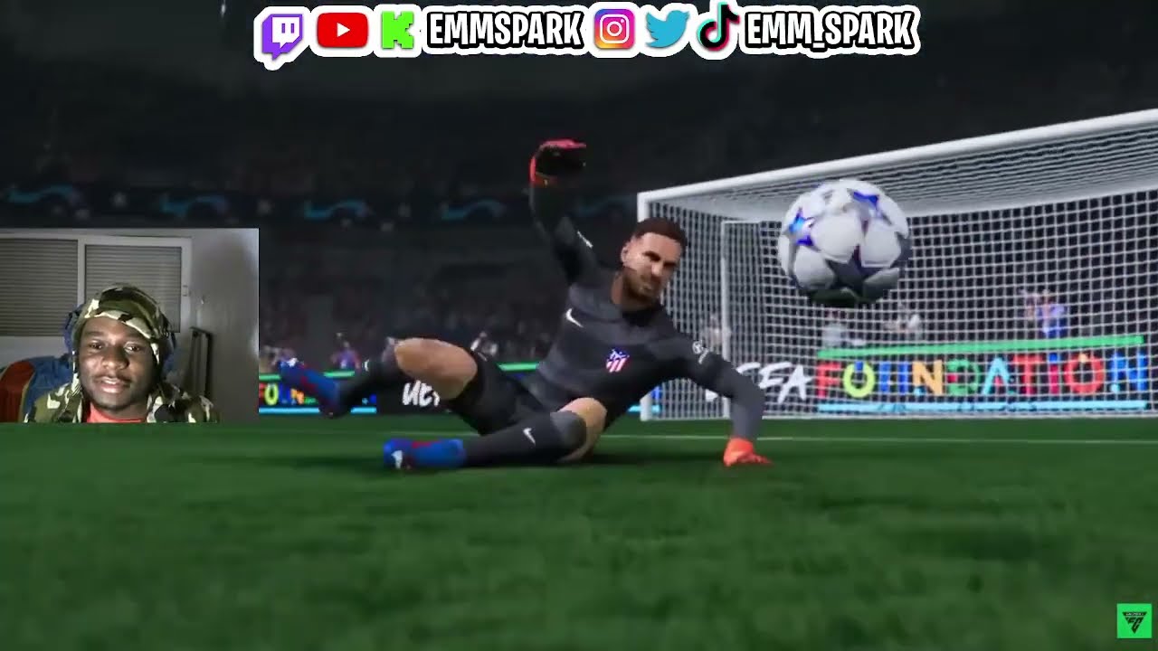 EMM SPARK REACTS TO THE FC24 TRAILER "No FIFA😭"