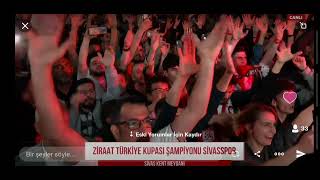 Sivas meydanında yer yerinden oynadı ♥️🤍 #türkiyekupası #şampiyon